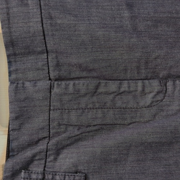 Loft Women's Chambray Pencil Skirt w/Slit Size 10 - Picture 2 of 9